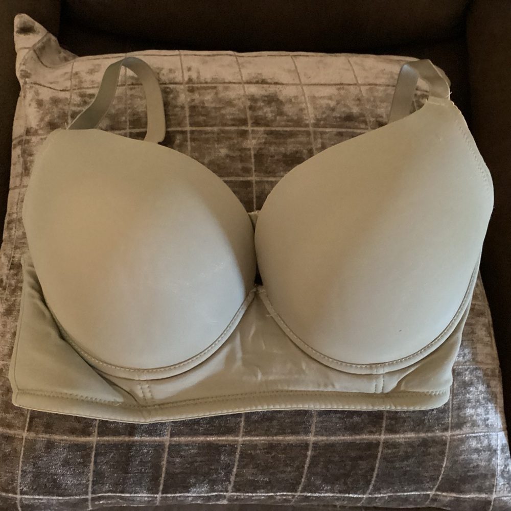 Push Up Full Coverage 36DDD Soft Green Bra